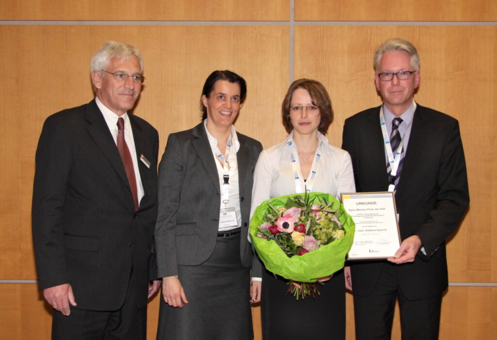 Presentation of the Egon Macher Award to Stefanie Eyerich (Munich)