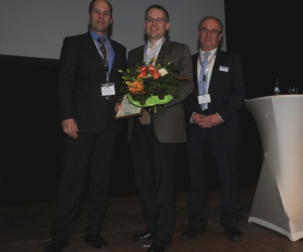 Presentation of the Egon Macher Award to Jochen Utikal (Mannheim)